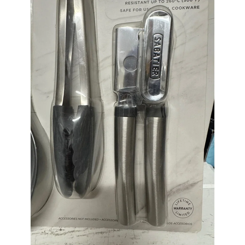 Sabatier 5 Piece Stainless Steel Kitchen Tool and Gadget Set 1055308 New